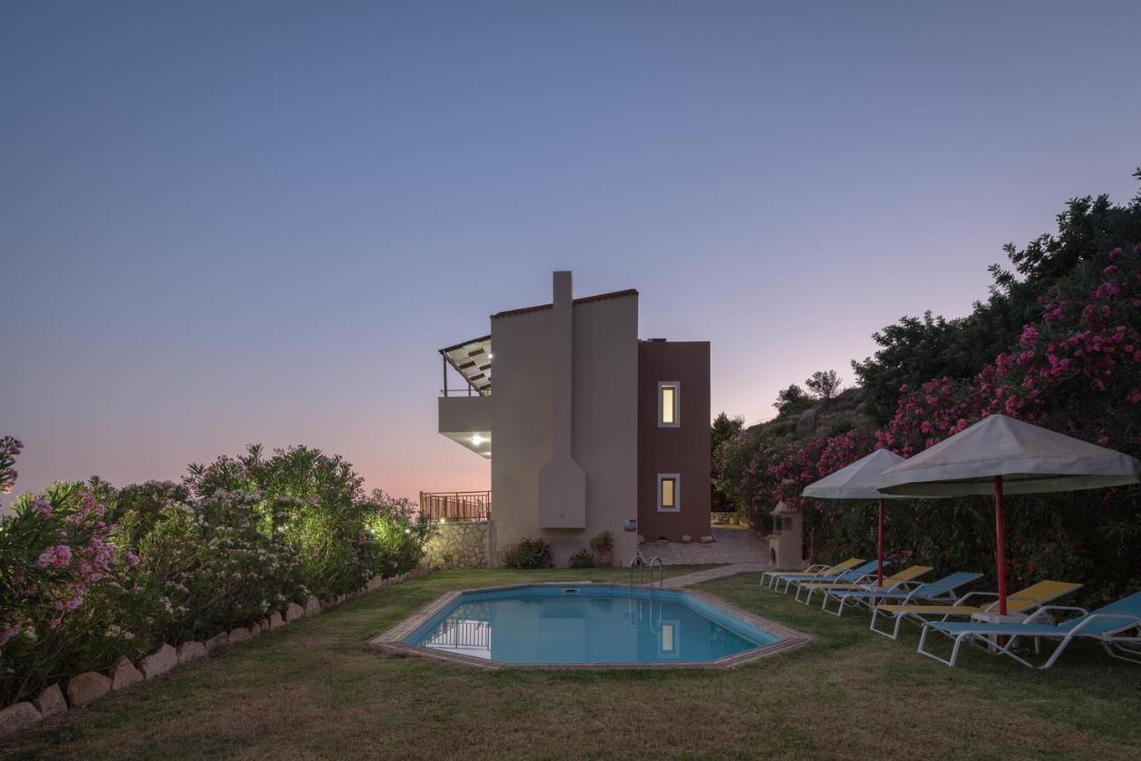 Triopetra Luxury Villas Panagia Kültér fotó