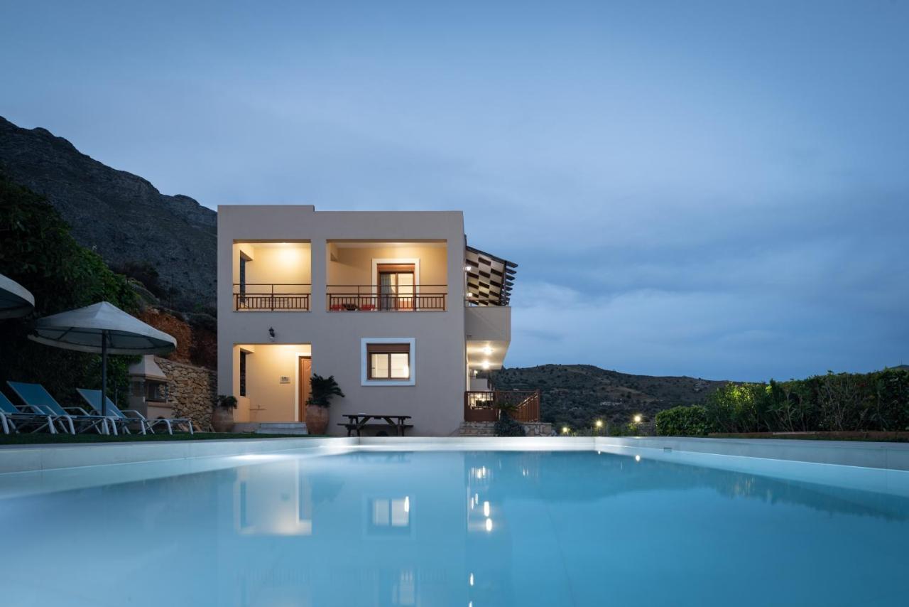 Triopetra Luxury Villas Panagia Kültér fotó