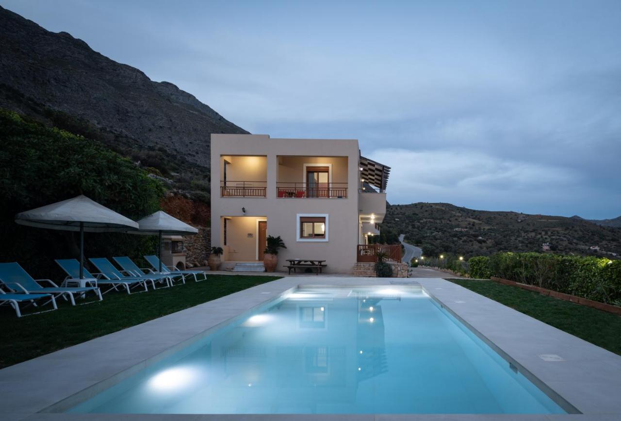 Triopetra Luxury Villas Panagia Kültér fotó