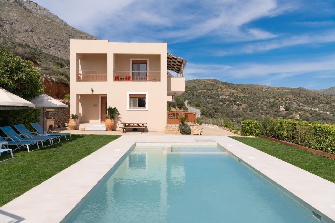 Triopetra Luxury Villas Panagia Kültér fotó