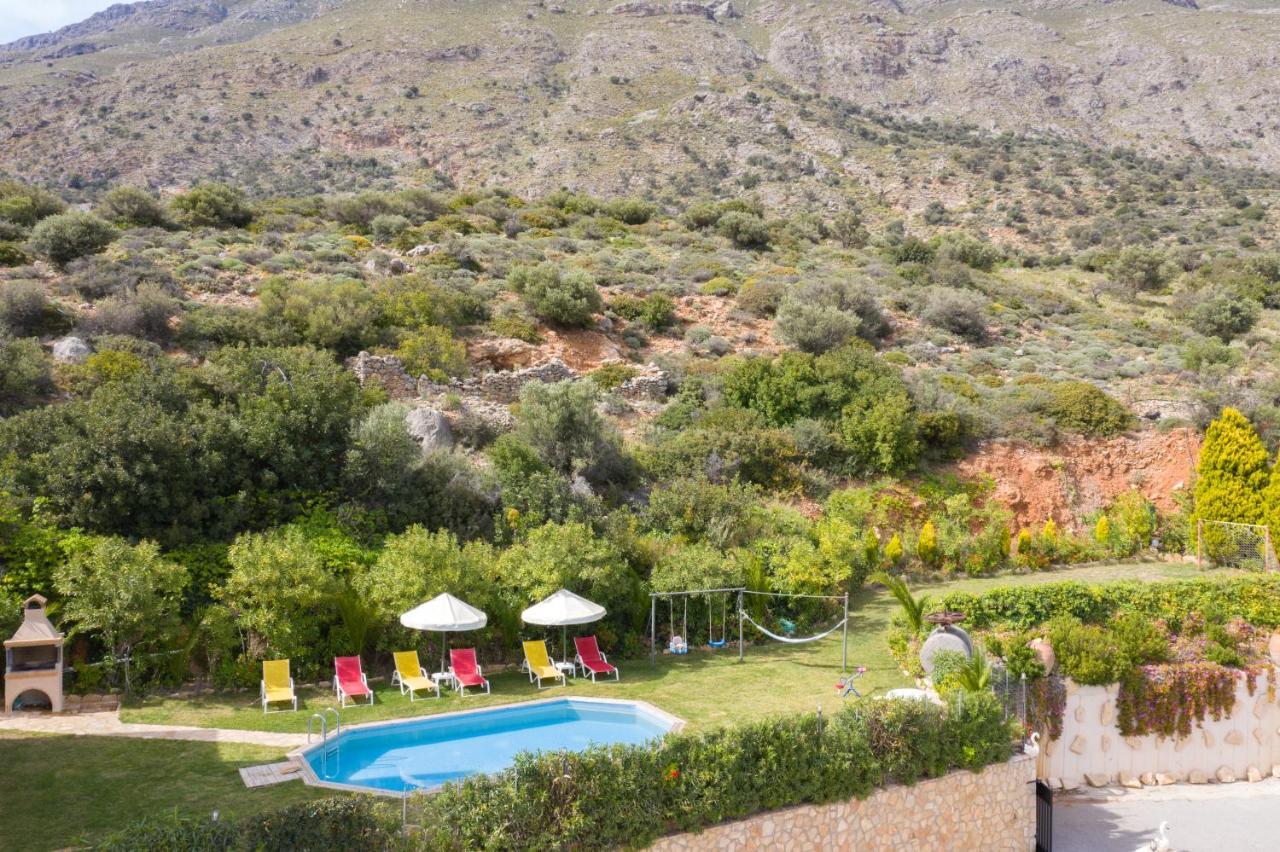 Triopetra Luxury Villas Panagia Kültér fotó